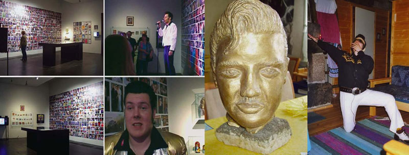 Elvis Presley Fan Art (2005) by Ondrej Brody and Kristofer Paetau