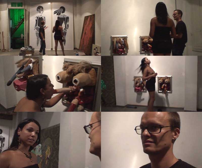 The Studio Visit (Fuck Faces) (2008) by Kristofer Paetau