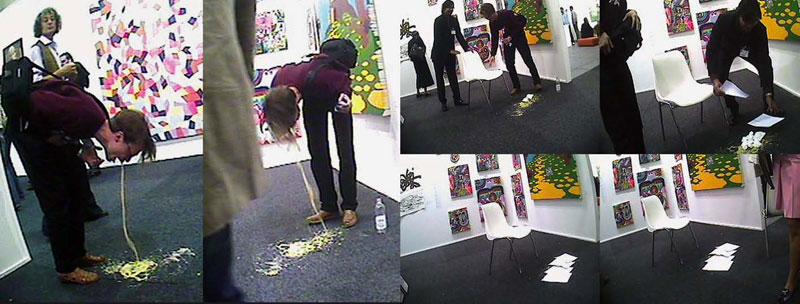 ART FORUM ACCIDENT (2005) by Ondrej Brody and Kristofer Paetau