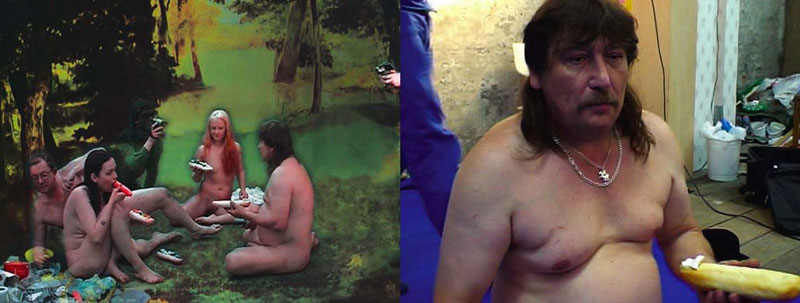 LE DJEUNER SUR LHERBE (2006) by Ondrej Brody and Kristofer Paetau