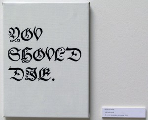 Degenerate Art / Critique paintings by Ondrej Brody & Kristofer Paetau 2010