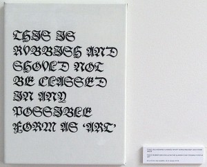 Degenerate Art / Critique paintings by Ondrej Brody & Kristofer Paetau 2010