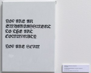 Degenerate Art / Critique paintings by Ondrej Brody & Kristofer Paetau 2010