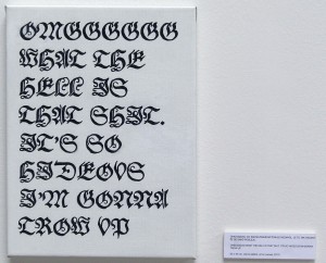 Degenerate Art / Critique paintings by Ondrej Brody & Kristofer Paetau 2010